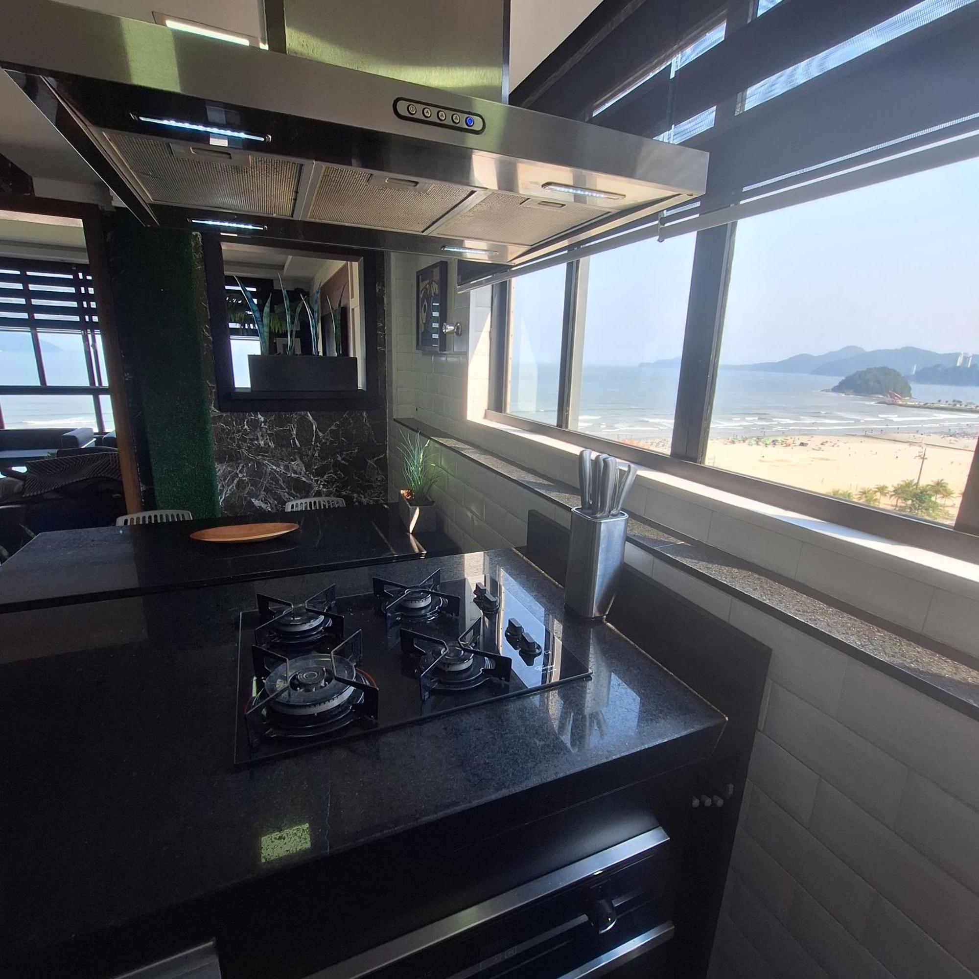 Apartamento Frente Mar Moderno 130M2 Сантус Екстер'єр фото
