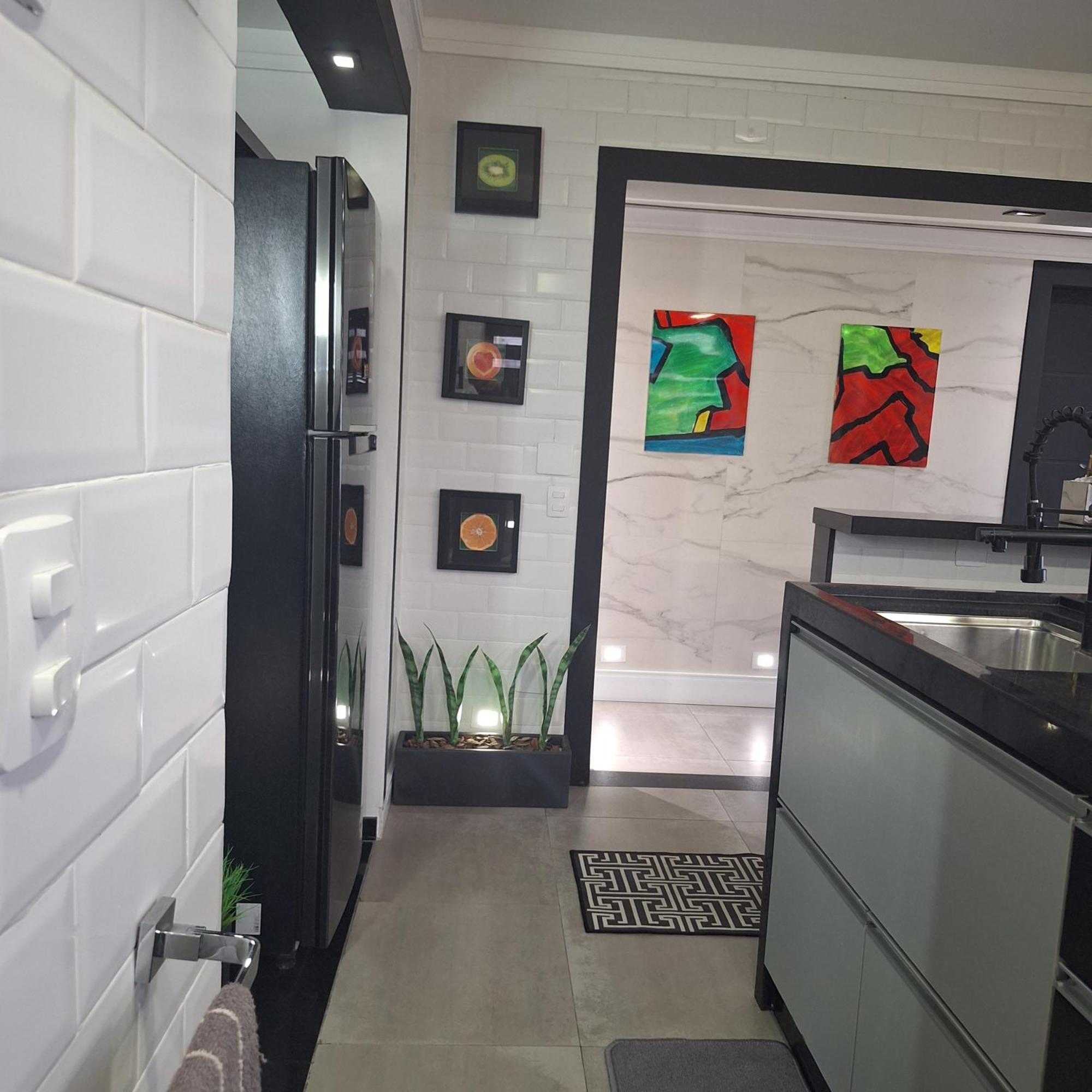 Apartamento Frente Mar Moderno 130M2 Сантус Екстер'єр фото