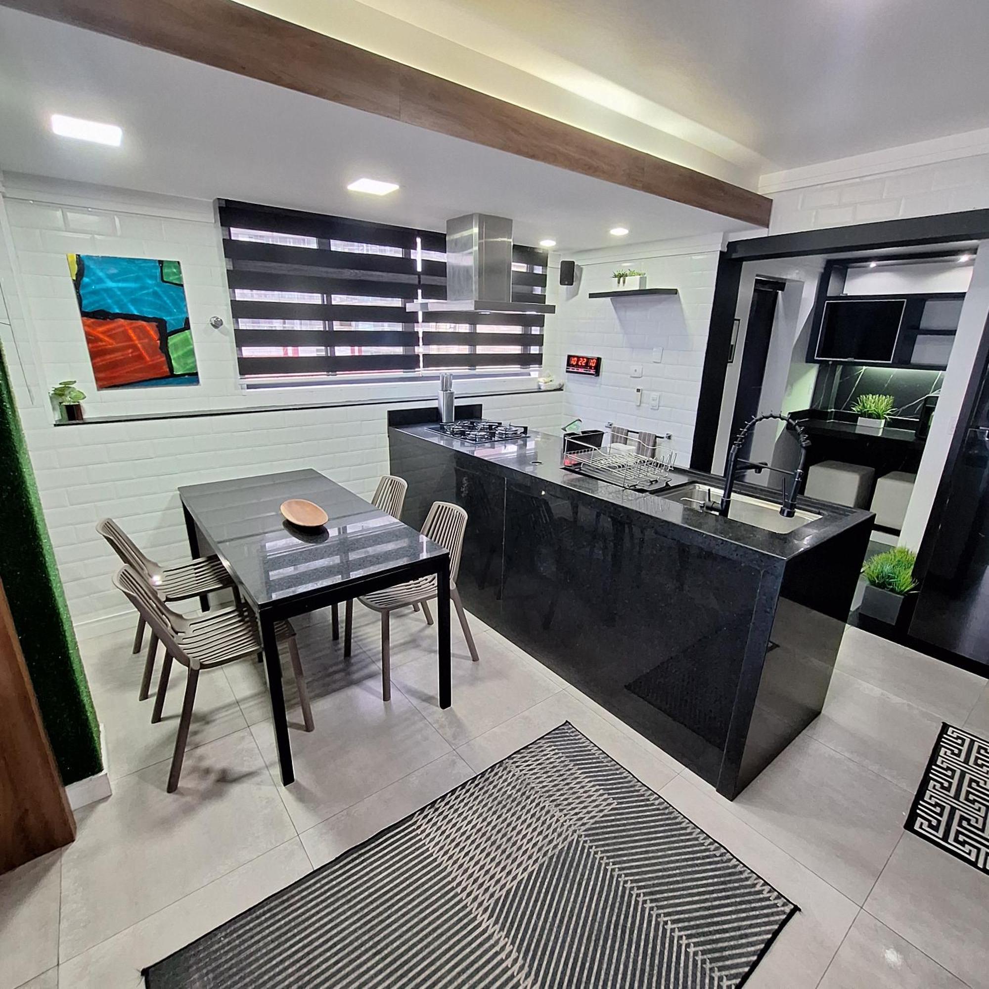 Apartamento Frente Mar Moderno 130M2 Сантус Екстер'єр фото
