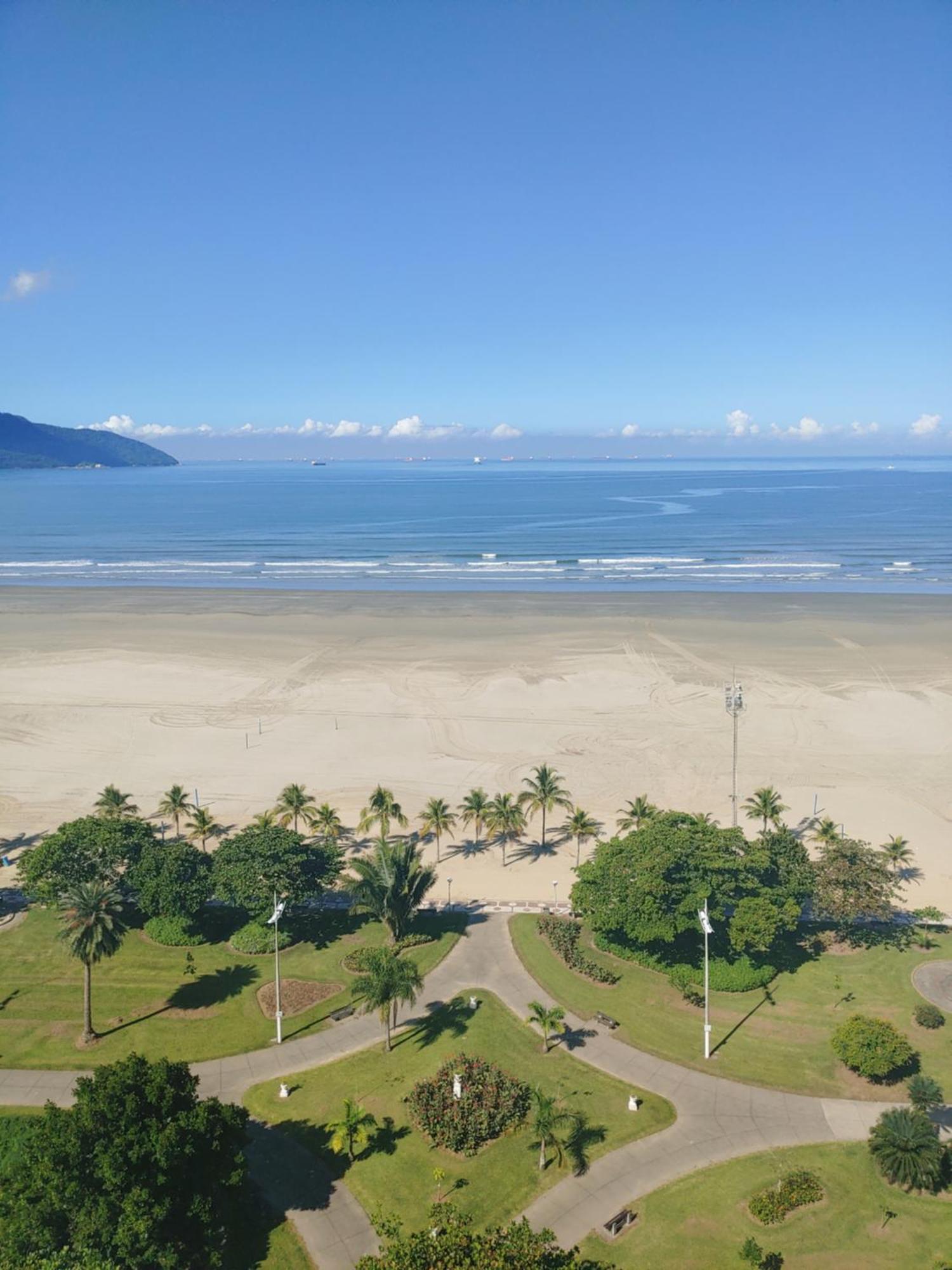 Apartamento Frente Mar Moderno 130M2 Сантус Екстер'єр фото