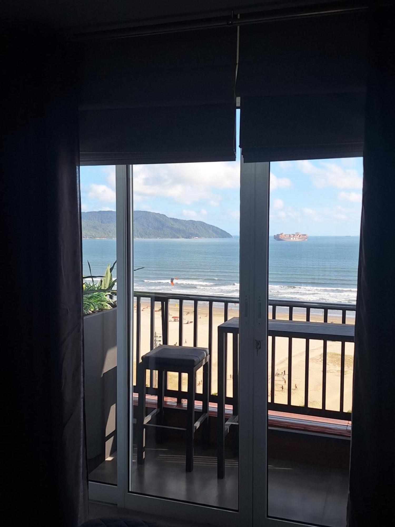 Apartamento Frente Mar Moderno 130M2 Сантус Екстер'єр фото